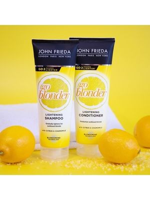 John Frieda Sheer Blonde Go Blonder Шампунь осветляющий для натуральных, мелированных и окрашенных волос 250 мл