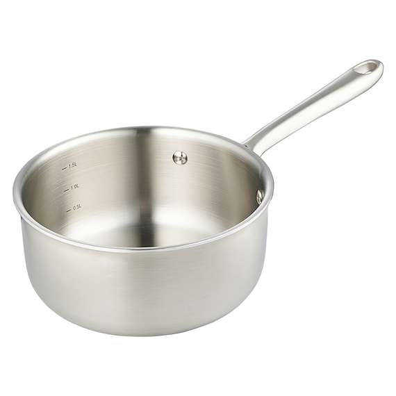 Ковш с крышкой 3ply etalon, D18 см, 1,9 л