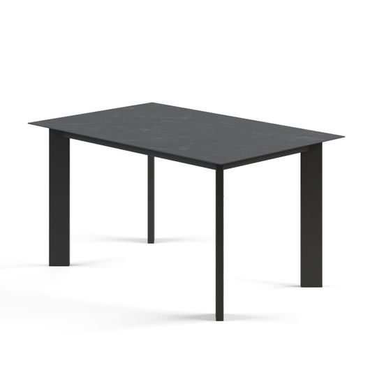 Стол раскладной Track (160+50), керамика черная