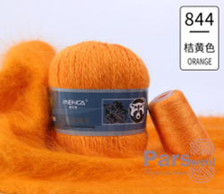 Пряжа Mink Wool (пух норки с синей этикеткой), 50г, 350м, 90%пух норки,10%полиамид (цена за 1 шт)
