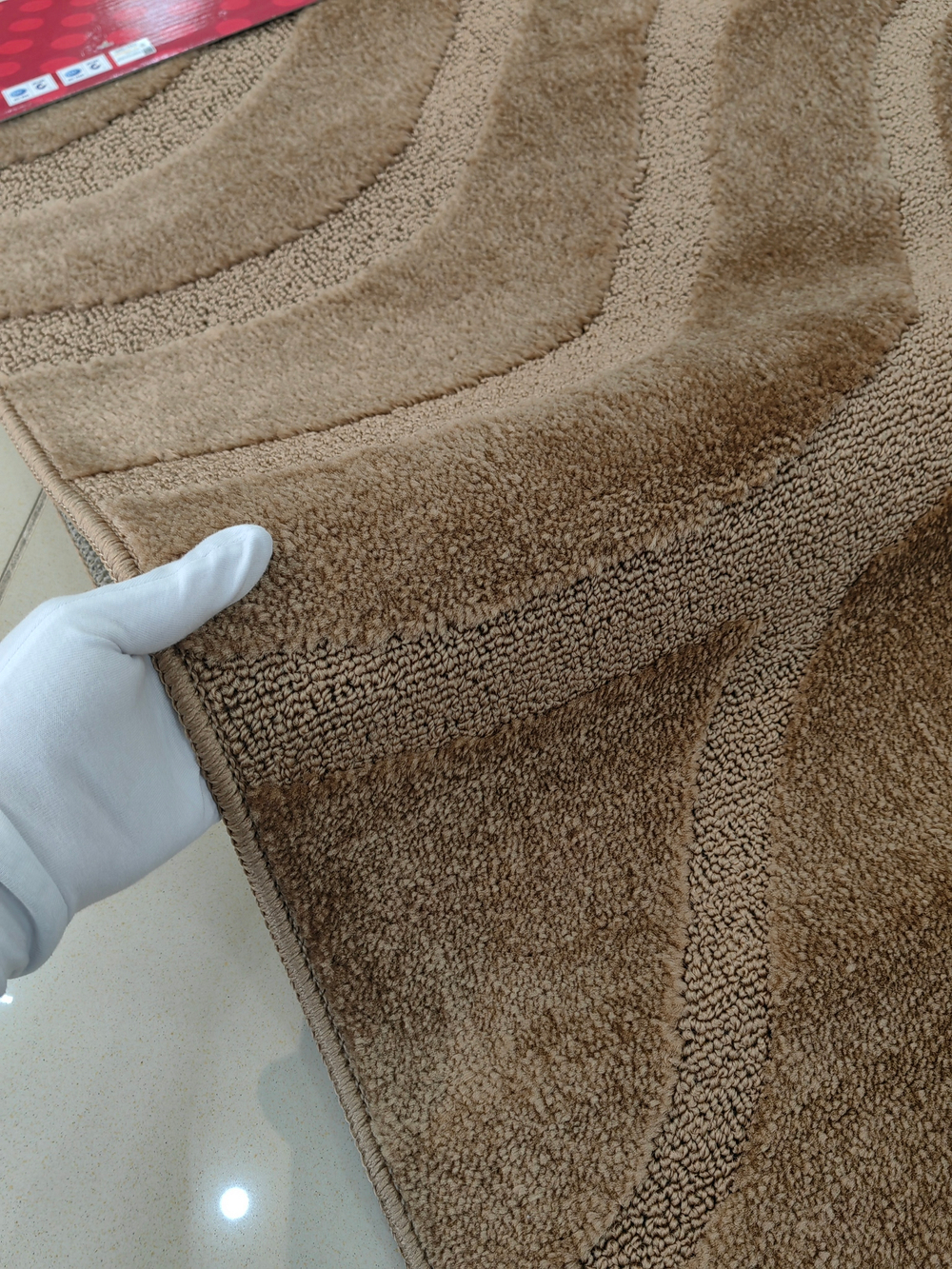 Комплект ковриков для ванной Confetti Bath Maximus Symphony 2546 Light Brown BQ (60*100; 50*60)