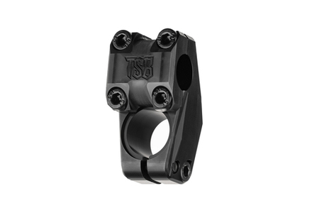 Вынос BMX Charge long, top load 50мм, руль 22,2 черный, 286гр, фрезерованное лого TSB