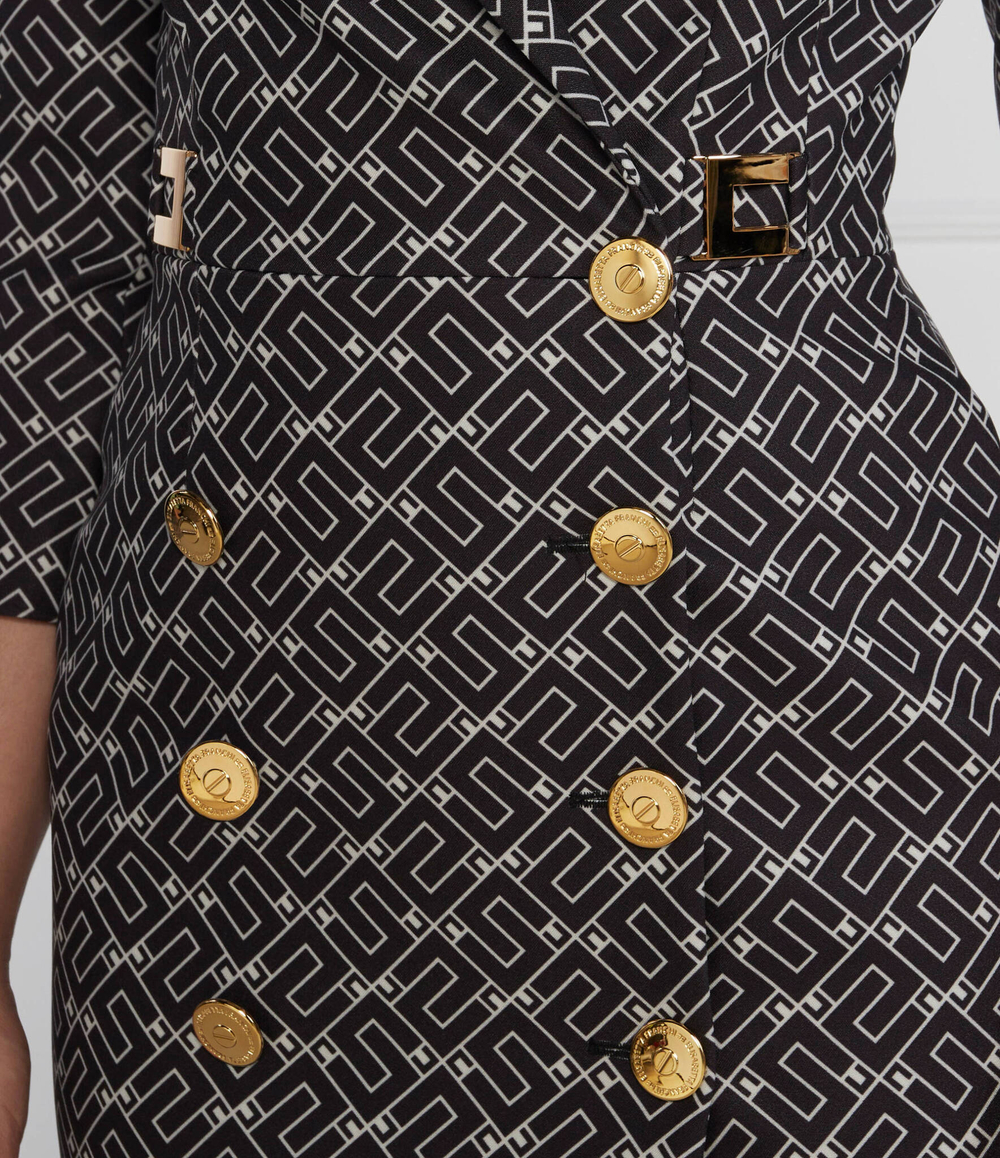 Платье Elisabetta Franchi - черный(AB38336E2)