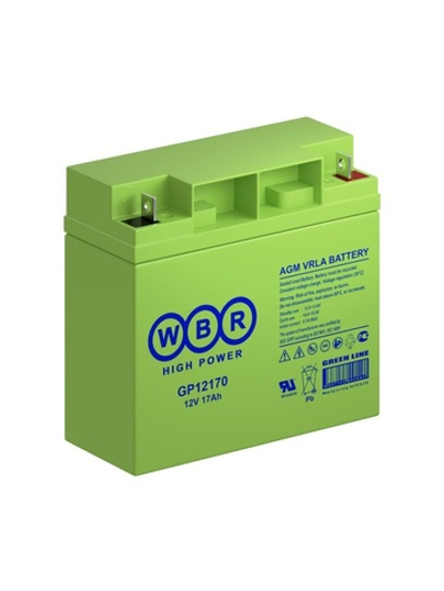 Аккумулятор 12В 17А.ч WBR GP12170 WBR
