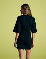 Мини-платье с рюшами - BERSHKA