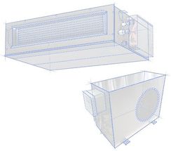 Канальный кондиционер VENTEX Сh-10000