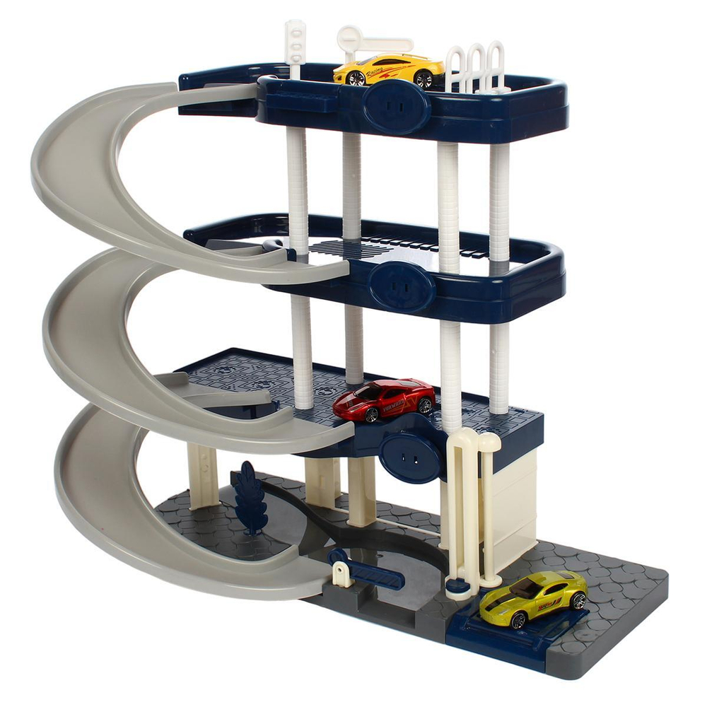 Парковка с транспортом, коробка 5A-1