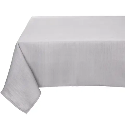 Скатерть 147*183 см «HOME», водоотталкивающая, цвет серый