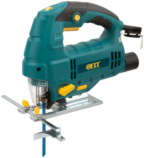 Лобзик  800 Вт, 0-3000 ход/мин, БзП, маятник, 100 мм, рез. накл., коробка 80356