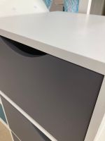 Комод Лесенка МДФ белый/графит