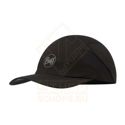 Кепка Buff Run Cap, R-Solid Black