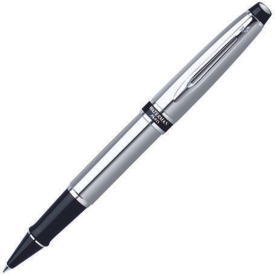 Ручка-роллер Waterman Expert, Chrome CT, FBlack S0701220