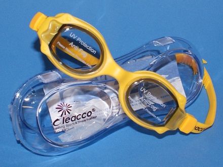 Очки для плавания юниор :SG100/AF607  (жёлтый)