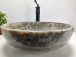 Раковина из оникса Bowl Grey Medium TinLip BO-61061 45*45*15