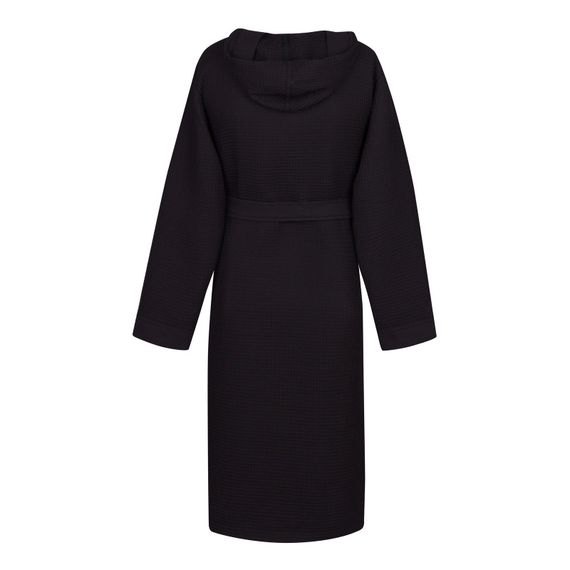 Гамлет (черный) М Мужской Халат с капюшоном