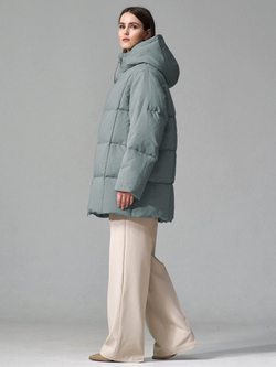 Пуховик с капюшоном, SilverFox (арт. 2245-1)