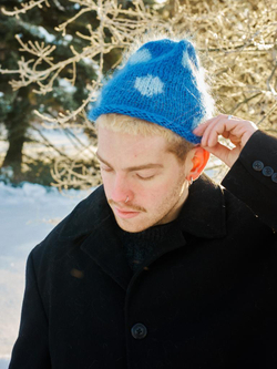 Шапка Jacob Cro Dots "Blue"