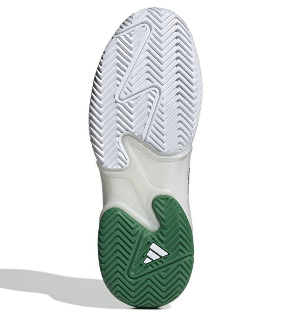 Теннисные кроссовки Adidas Barricade 13 M Leather - white/cloud white/cloud white