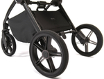 Детская коляска Peppy Monaco 2 в 1 Black (черный), рама черная матовая