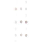 Гирлянда Круги White блеск 2,1м 6шт