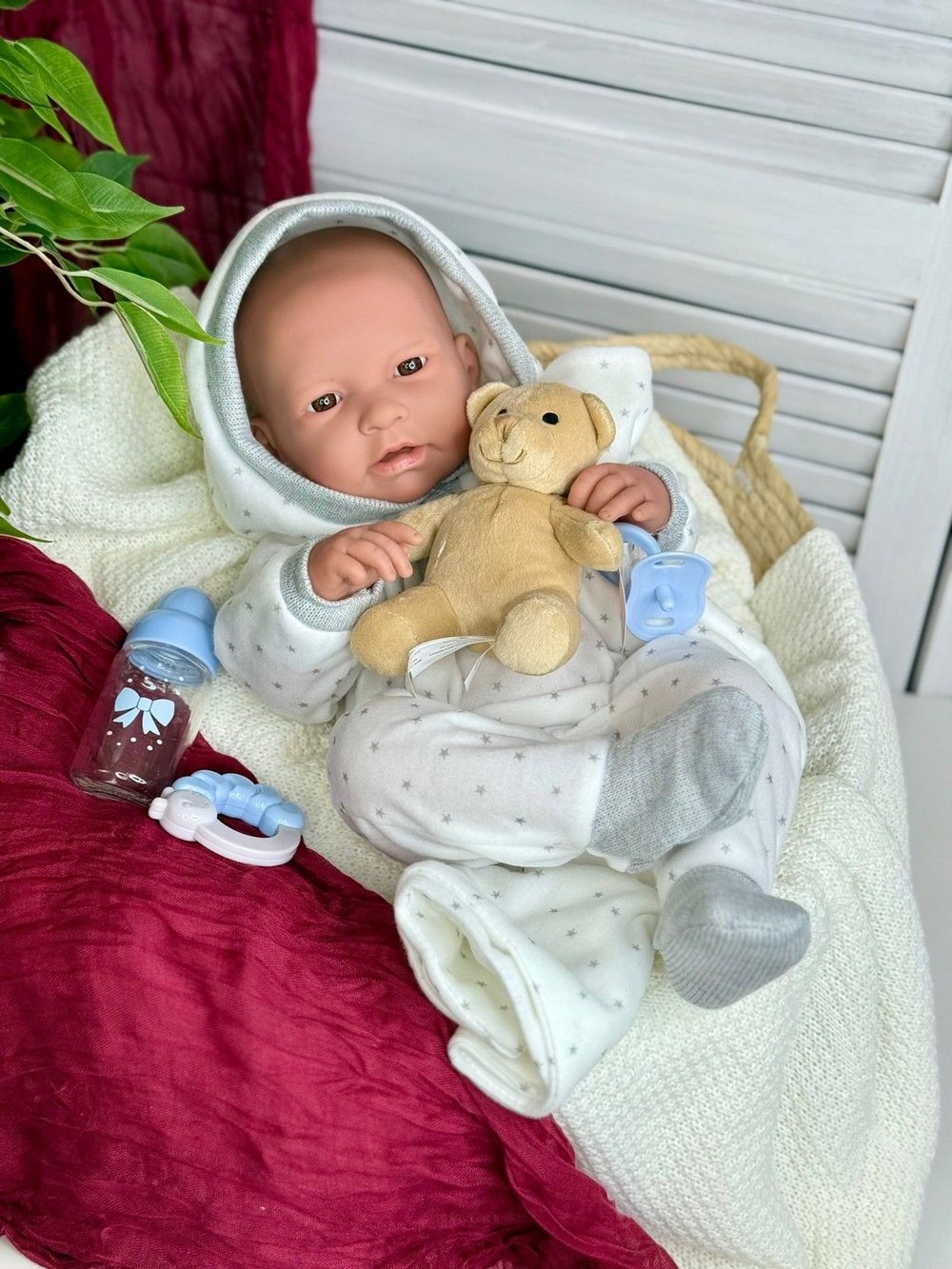 Кукла BERENGUER виниловая 43см Newborn (18110)