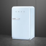 SMEG FAB10RPB5 Отдельностоящий однодверный холодильник, стиль 50-х годов, 54,5 см, пастельный голубой, петли справа