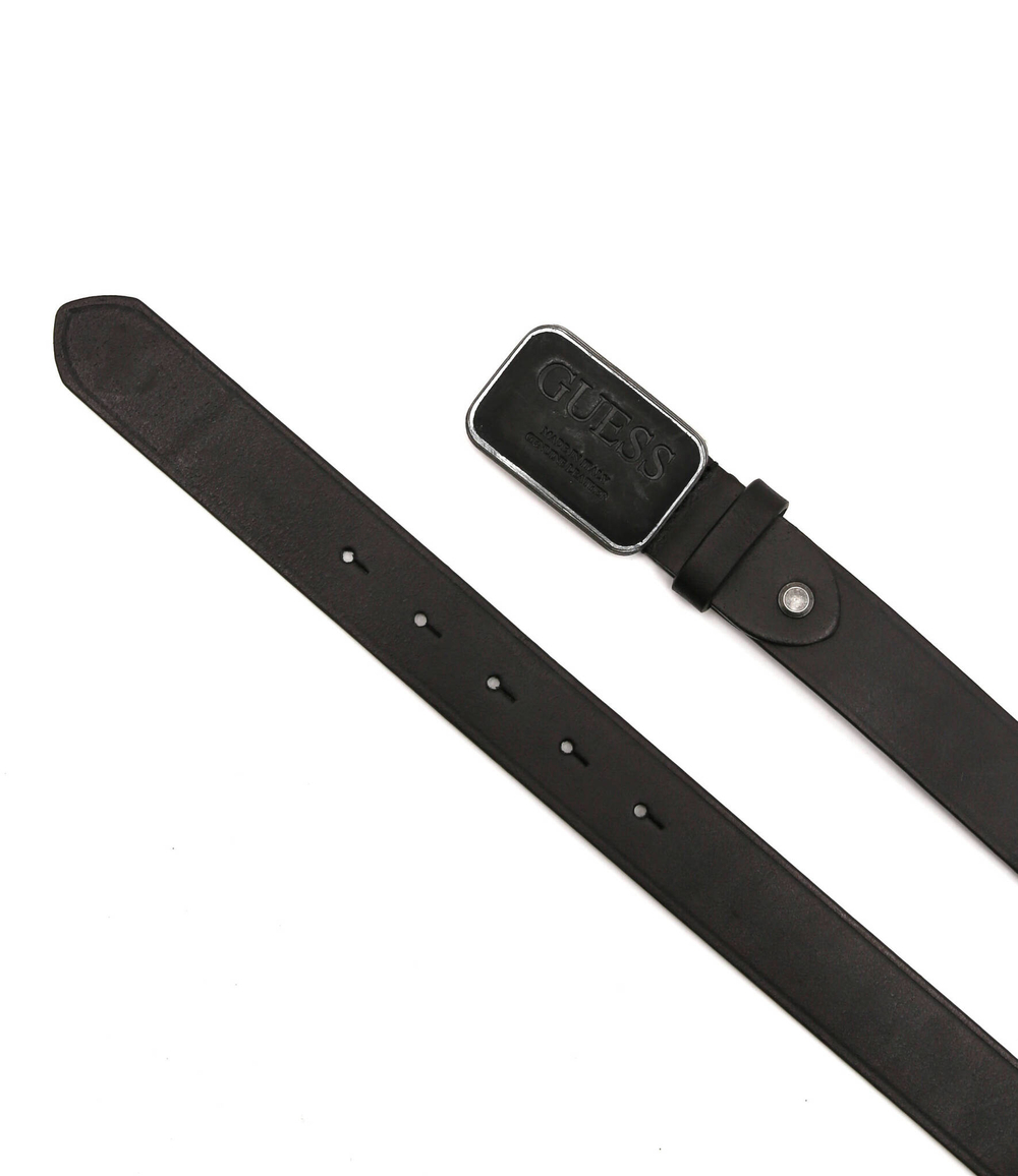 кожаный ремень Guess - черный(BM7556 LEA30)