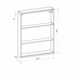Зеркала-шкафы Reflexion Box RF2422WH