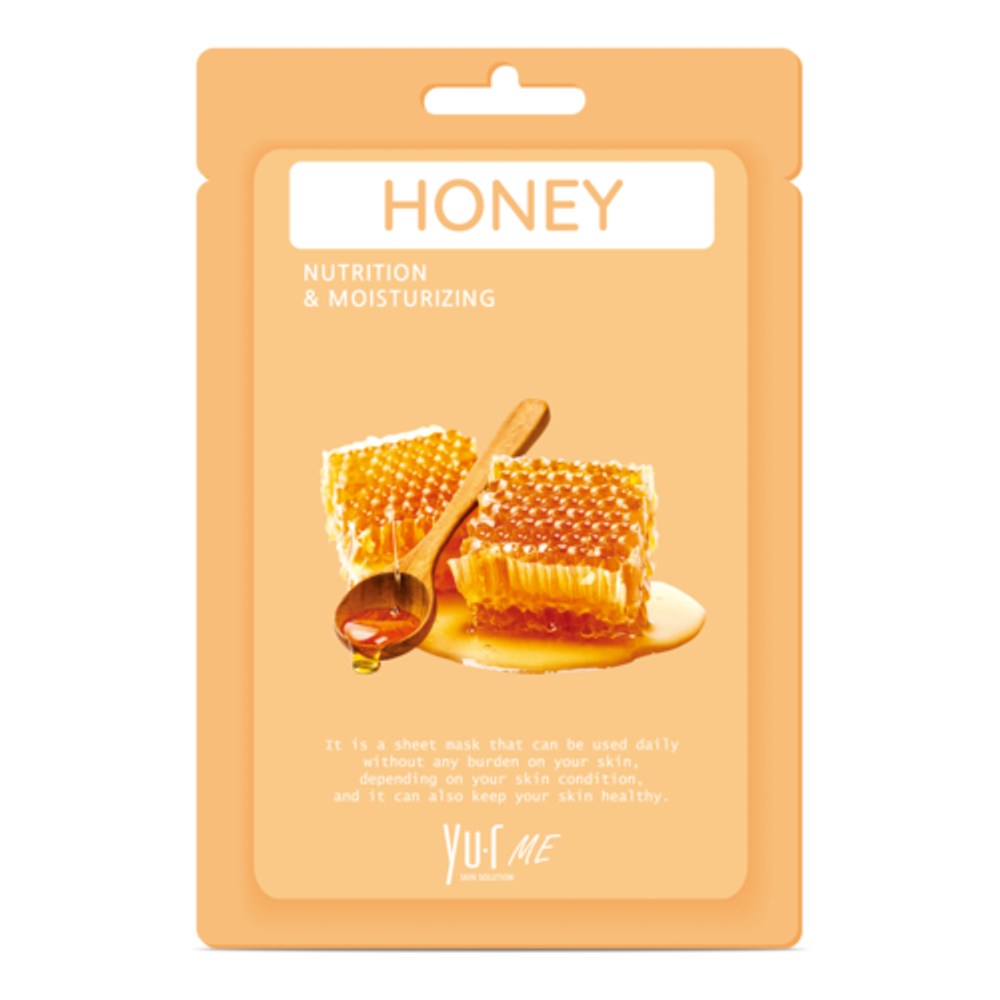 Маска тканевая с экстрактом мёда YU.R ME Honey sheet mask, 25 г