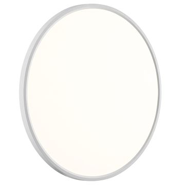 Настенно-потолочный светодиодный светильник 48W 3000К-4000K D600 7659/48L белый Alfa White Sonex