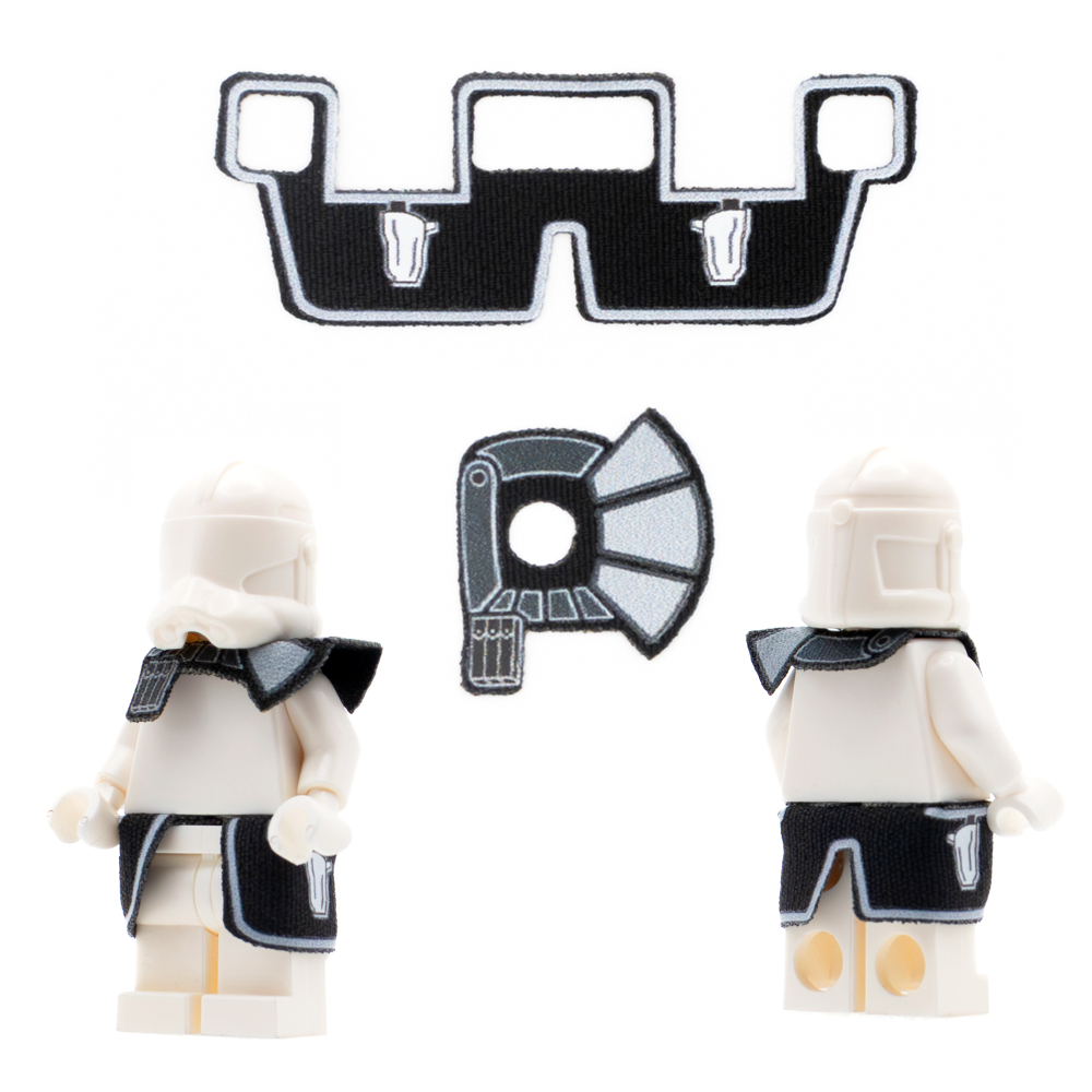 Комплект тканевых аксессуаров для клонов коммандеров (Цвета в ассортименте)