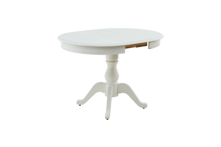 Стол Аврора Фабрицио D 82, Эмаль белая