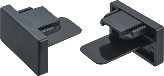 Заглушка для шинопровода Navigator NLT-C-1L-AS1 черный 41587