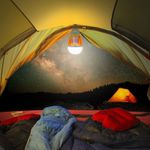 Антимоскитный инсектицидный кемпинговый фонарь трехрежимный, UV-подсветка, с аккумулятором, USB REXA