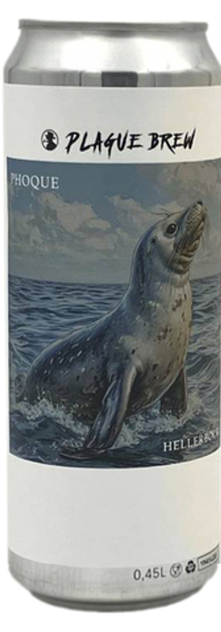 Пиво Плейг Фоук / Plague Phoque 0.45 - банка