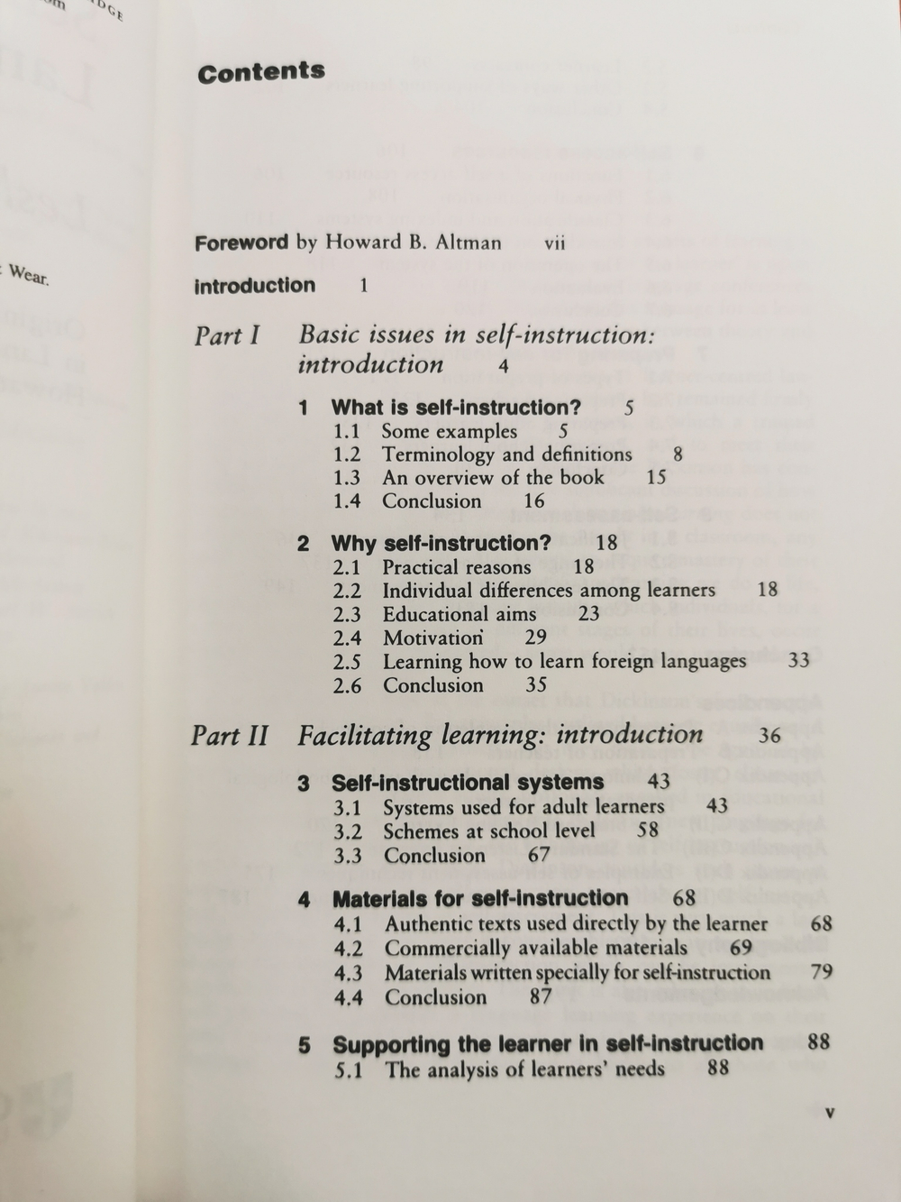 Self-instruction in Language Learning (Cambridge Language Teaching Library)