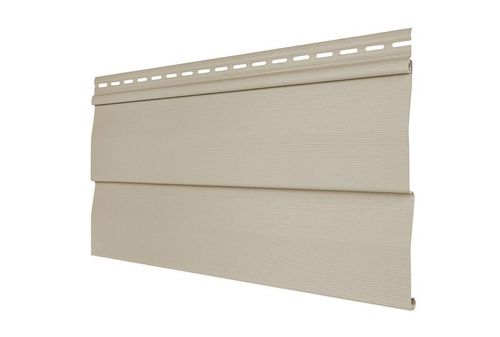 Сайдинг Tecos Premium+ Корабельный брус Бежевый 3660х230 мм