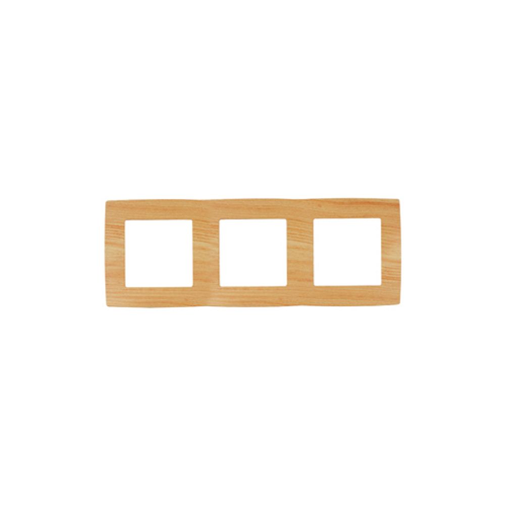 12-5003-11 ЭРА Рамка на 3 поста, Эра12, сосна