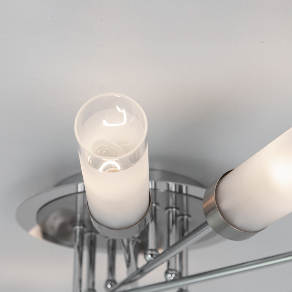 Citilux Хеликс CL109181 Люстра потолочная Матовый Хром