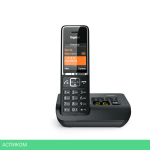 Радиотелефон DECT Gigaset Comfort 550A RUS черный (S30852-H3021-S204)