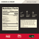 Optimum Nutrition, Gold Standard 100% Whey, сыворотка со вкусом печенья и сливок, 837 г (1,84 фунта)