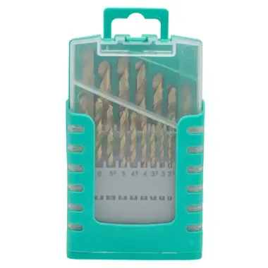 Сверла по металлу, набор 19пр. (1-10мм) ILOforce IF-924U19