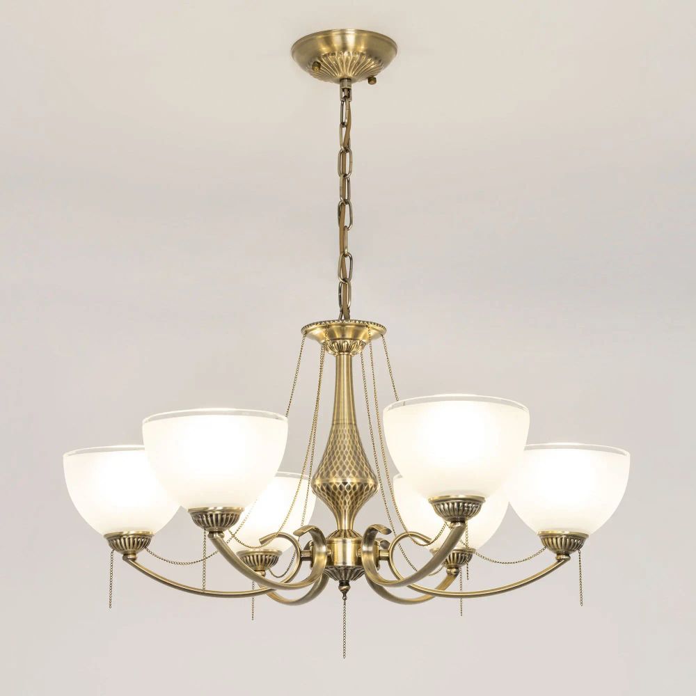 Citilux Франческа CL417263 Люстра подвесная Бронза