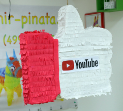 Пиньята лайк YouTube - мир-пиньята