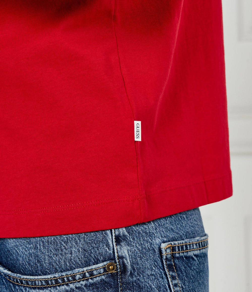 Футболка COLLEGIATE Guess Jeans - красный(M5RI75 K8FQ4)
