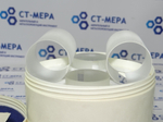 Пластины стеклянные плоскопараллельные ПМ-65 №3 (65,25- 65,37- 65,50- 65,62) 4 шт., ГОСТ 1121-75