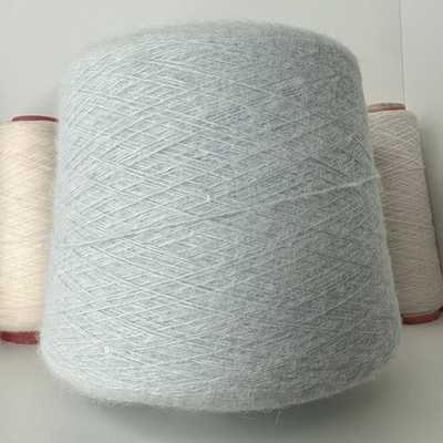 BABY SEQUINS - Luxury Selection by Ri.Go; 67% baby альпака, 20% шёлк, 13% п/а, пайетки 2мм; 600м/100гр; col. 6590, цвет: голубой лёд