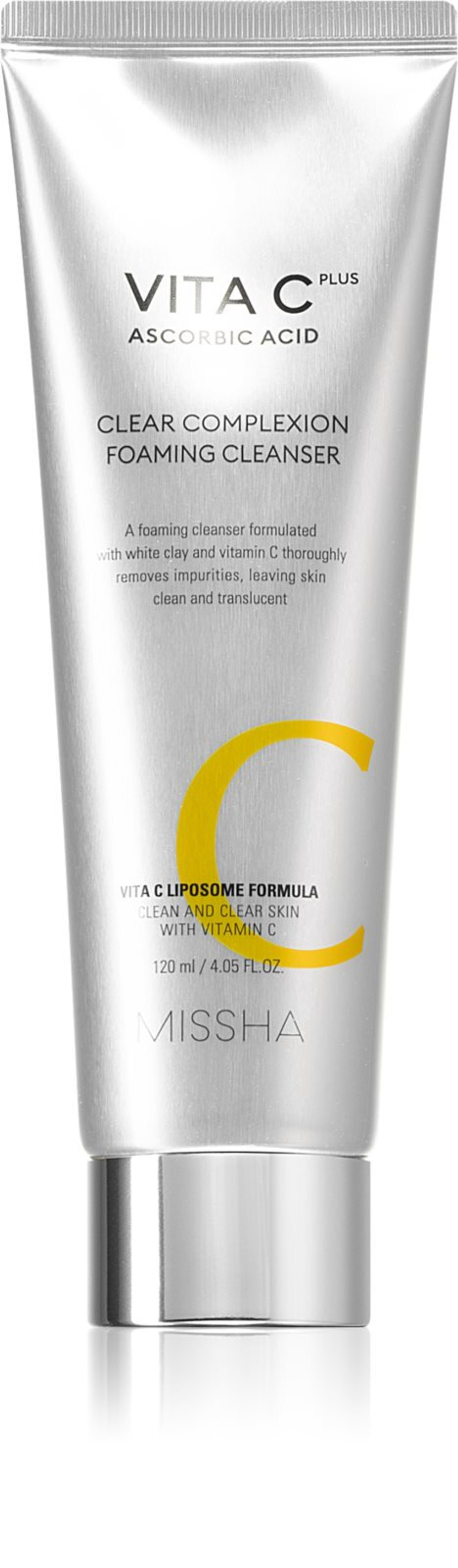Missha Vita C Plus - активная очищающая пенка с витамином С /   120  ml  / GTIN 8809643523479