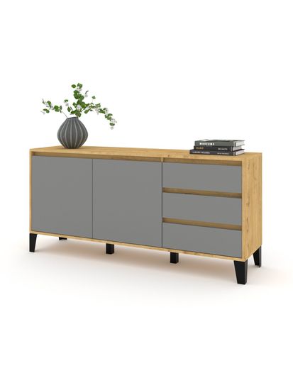 дуб бунратти / вулканический серый