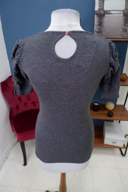 Джемпер с коротким рукавом 44 размер